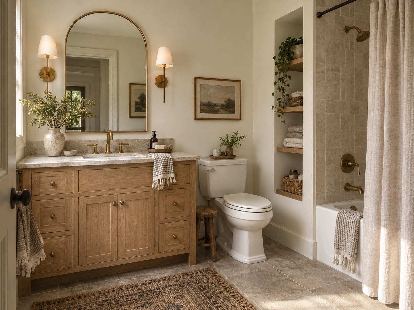 Soft landing bathroom design kit